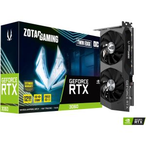 Zotac Gaming GeForce RTX 3060 TWIN EDGE OC (LHR)