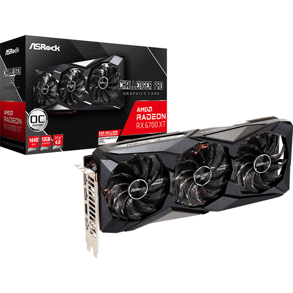 ASRock Radeon RX 6700 XT Challenger Pro OC + Xbox Game Pass 1 mois offert !